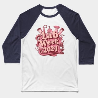 Lab Week 2024 Baseball T-Shirt